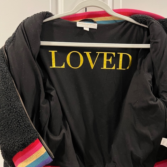 Spiritual Gangster Loved Furry Bomber Jacket - Picture 3 of 5